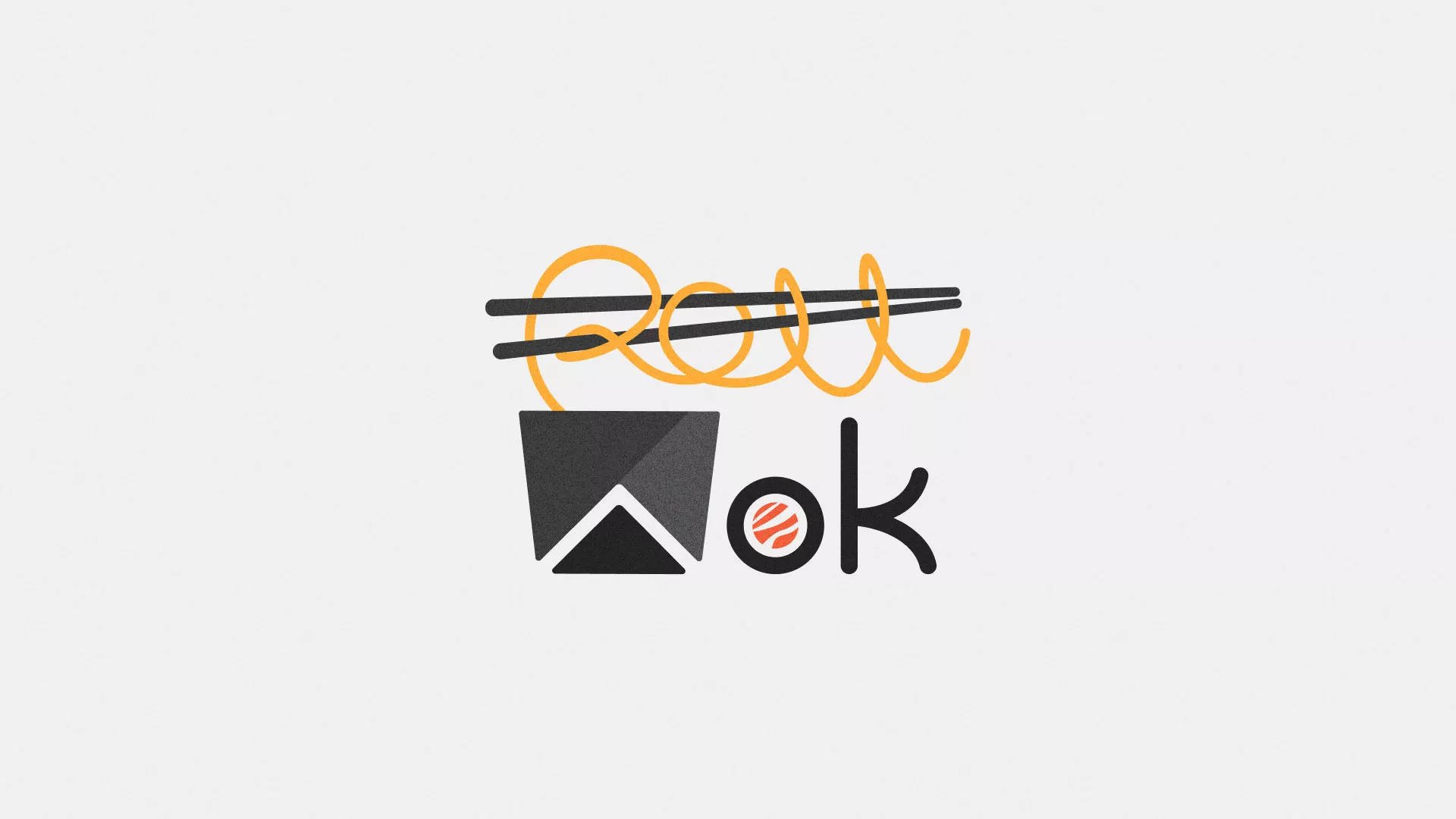 Разработка логотипа в Добрянке для суши-бара «Roll Wok Club» Разработка логотипа в Добрянке для суши-бара «Roll Wok Club»