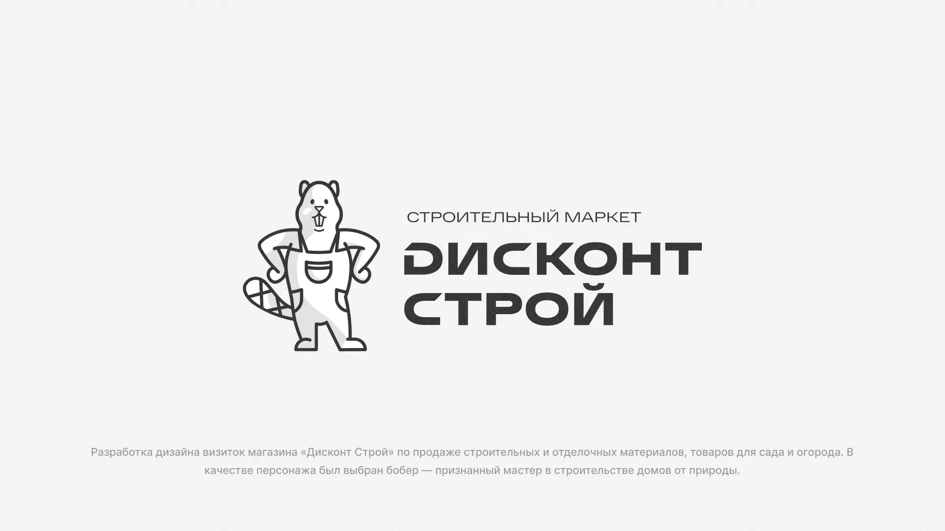 Разработка дизайна визиток магазина «Дисконт Строй» в Добрянке